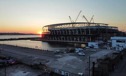 Παίρνει μορφή το νέο και άκρως εντυπωσιακό γήπεδο της Έβερτον!