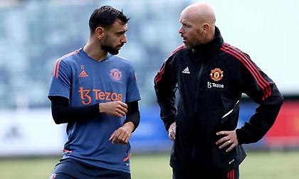 Μπρούνο Φερνάντες: «Ο Τεν Χαγκ με σέβεται και με προστατεύει, αλλά πάντα απαιτεί περισσότερα»