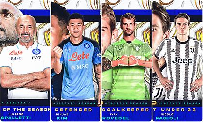 Τα βραβεία των κορυφαίων στη Serie A σε Κιμ, Προβεντέλ, Σπαλέτι και Φατζόλι!