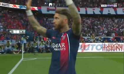 Αποχαιρέτησε την Παρί με κεφαλιά απ' τα παλιά ο Ράμος!