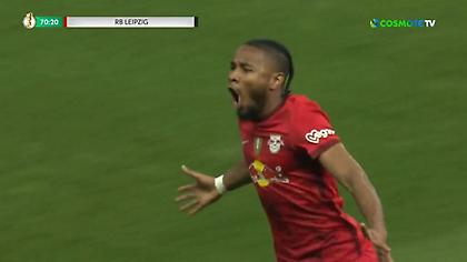 Προβάδισμα… κούπας για τη Λειψία με Ενκουνκού και τύχη