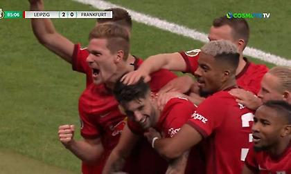 Το γκολ του Σόμποσλαϊ που «κλείδωσε» το Κύπελλο για τη Λειψία!