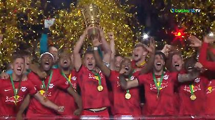 Η απονομή του Κυπέλλου στη Λειψία