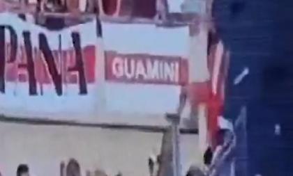 Η σοκαριστική στιγμή της πτώσης του οπαδού στο «Μονουμεντάλ» - «Πήδηξε στο κενό από την κερκίδα»