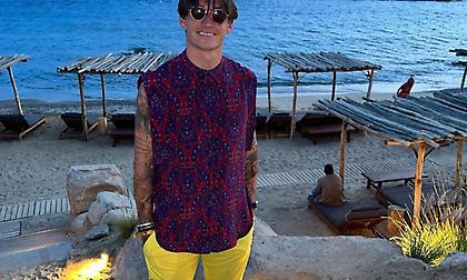 Στιλάρα στις διακοπές του ο Τσούμπερ