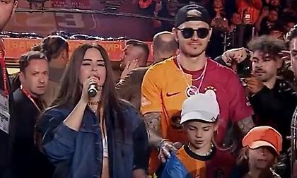 Ο Ικάρντι τραγούδησε στα τούρκικα στη φιέστα πρωταθλήματος της Γαλατάσαραϊ!