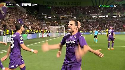 Φωτιά στον τελικό: Προβάδισμα Γουέστ Χαμ με Μπενραχμά, άμεση ισοφάριση Φιορεντίνα με Μποναβεντούρα!