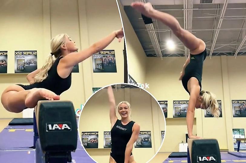 Το viral video της σέξι γυμνάστριας Ολίβια Νταν