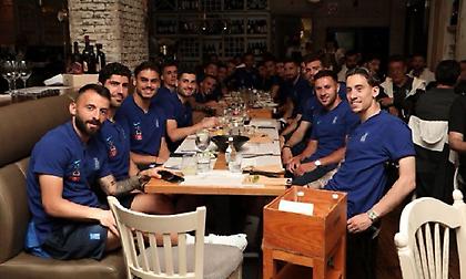 Εθνική: Δείπνο για τους Έλληνες διεθνείς