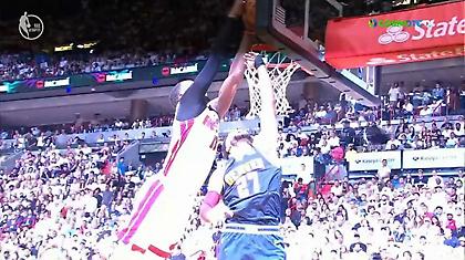 Φοβερή τάπα Αντεμπάγιο με δύο χέρια στον Μάρεϊ