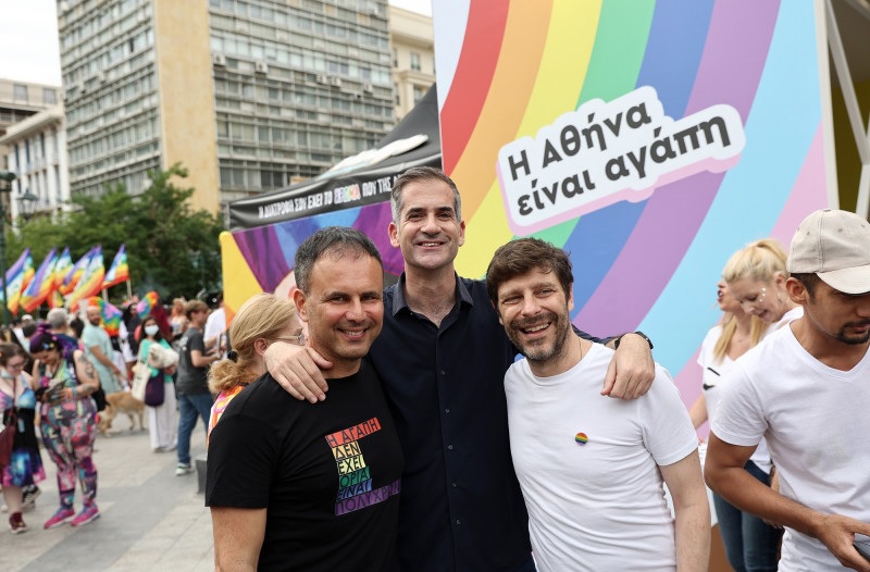 Athens Pride: Κλιμάκιο της ΝΔ συμμετείχε στην παρέλαση