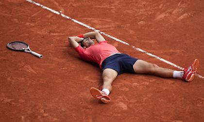 Το ξέσπασμα χαράς του Τζόκοβιτς μετά το 23ο Grand Slam της καριέρας του!