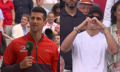 Ευχαρίστησε τους ποδοσφαιριστές ο Τζόκοβιτς, απάντησε με… καρδούλα ο Ζλάταν