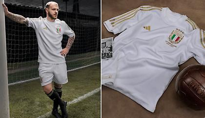 Εντυπωσιάζει η επετειακή φανέλα της εθνικής Ιταλίας