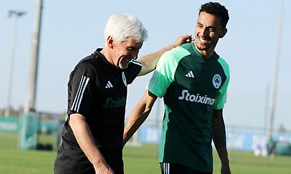 Σαν να μην έλειψε μία μέρα: «Πρώτη» με Ζέκα για Παναθηναϊκό - Προπονήθηκε και ο Αϊτόρ