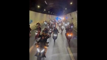 Δεν πήγε καλά αυτό: Κόπηκαν 255 κλήσεις στους φίλους της Νάπολι για τη μοτοπορεία στις 3 το πρωί!