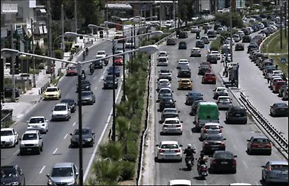 Αυξημένη κίνηση αυτήν την ώρα σε κεντρικούς δρόμους