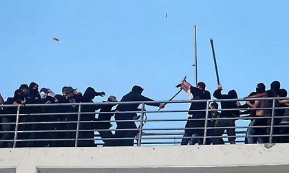 Οκτώ οπαδοί στη φυλακή για τα επεισόδια στον τελικό του 2017 στο Πανθεσσαλικό!