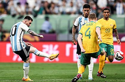 Με... φόρα παγκόσμιας πρωταθλήτριας η Αργεντινή, νίκησε 2-0 την Αυστραλία σε φιλικό