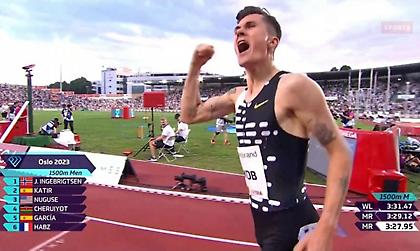 Ο Ινγκεμπρίγκτσεν κατέρριψε το ρεκόρ Ευρώπης στα 1.500μ.