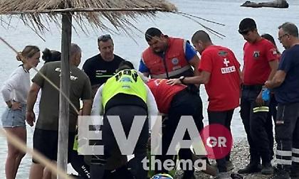 Τρομακτικό ατύχημα σε αγώνες jet ski στην Κύμη: Σύρθηκε στην παραλία και συγκρούστηκε σε τοίχο!