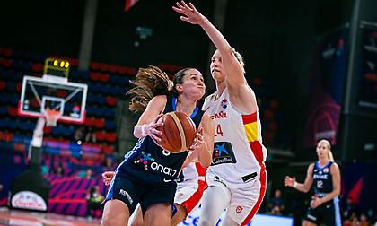 Η αναμέτρηση της Εθνικής γυναικών με την Ισπανία στο Ευρωμπάσκετ