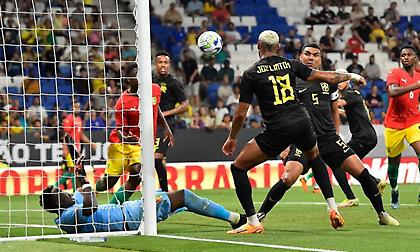 Φιλική «τεσσάρα» της Βραζιλίας στη Γουινέα - Έμεινε στον πάγκο ο Αγκιμπού Καμαρά