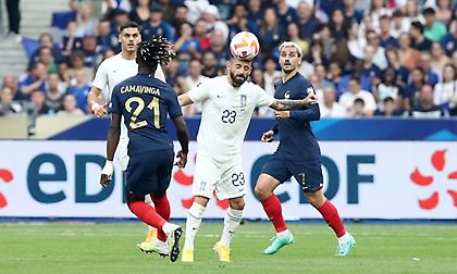 Η μεγάλη μάχη της Εθνικής στο Παρίσι: Γαλλία-Ελλάδα 1-0