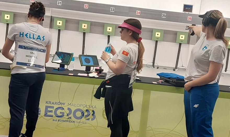 Κορακάκη: Άνετη πρόκριση στον τελικό των Ευρωπαϊκών Αγώνων