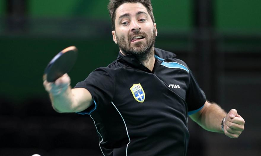 Ευρωπαϊκο Αγώνες: Πέρασε στους 32 του πινγκ-πονγκ ο Γκιώνης