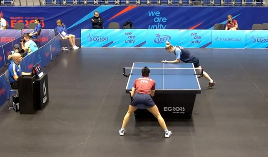 Πινγκ-πονγκ: Εκτός η Τέρπου από τους Ευρωπαϊκούς Αγώνες