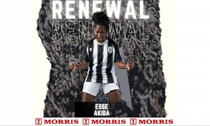 Ανανέωσε για τρίτη σεζόν με Ακίντα ο ΠΑΟΚ