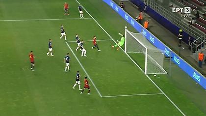 Τρομερή εκτίναξη του Κοτάρσκι σε σέντρα-σουτ του Γκόμεθ!