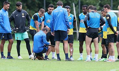 Τέλος οι διακοπές στην ΑΕΚ -  Εξετάσεις έκαναν σήμερα οι παίκτες