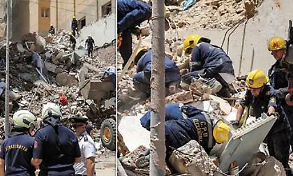 Κατέρρευσε κτίριο 13 ορόφων στην Αλεξάνδρεια: Υπάρχουν πολλοί εγκλωβισμένοι
