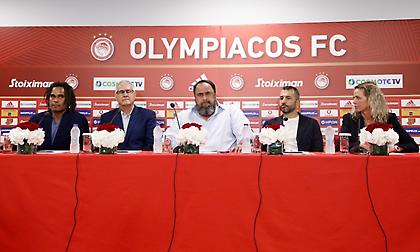 Η παρουσίαση Μαρτίνεθ και Κορδόν από τον Ολυμπιακό