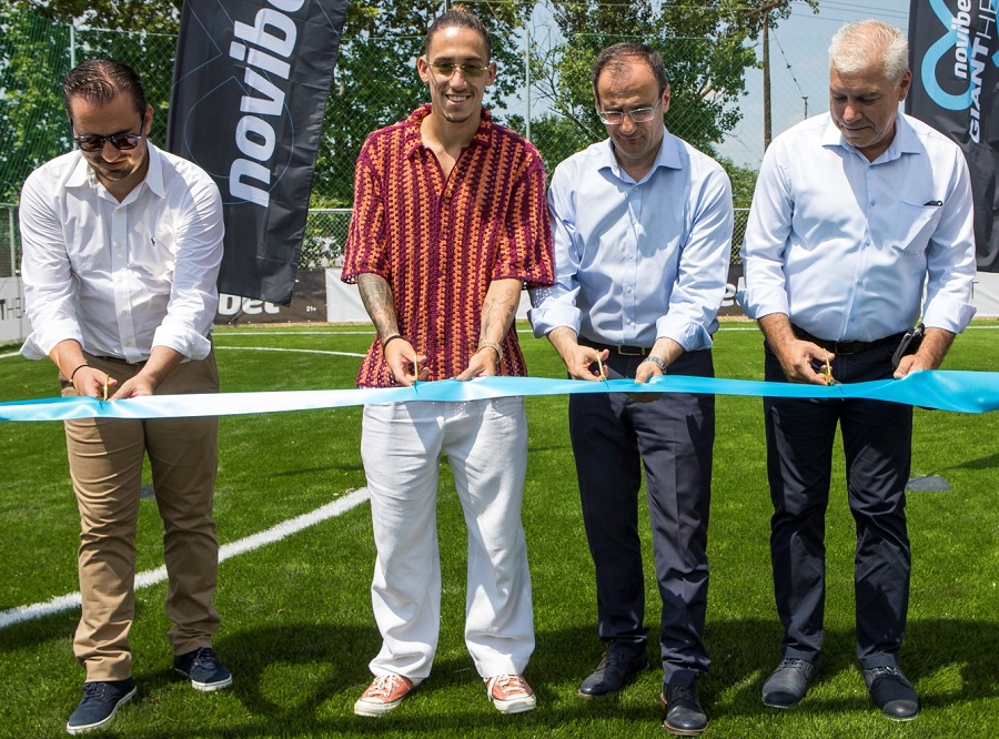 Novibet: Στις Σέρρες το γήπεδο «Κώστας Τσιμίκας»