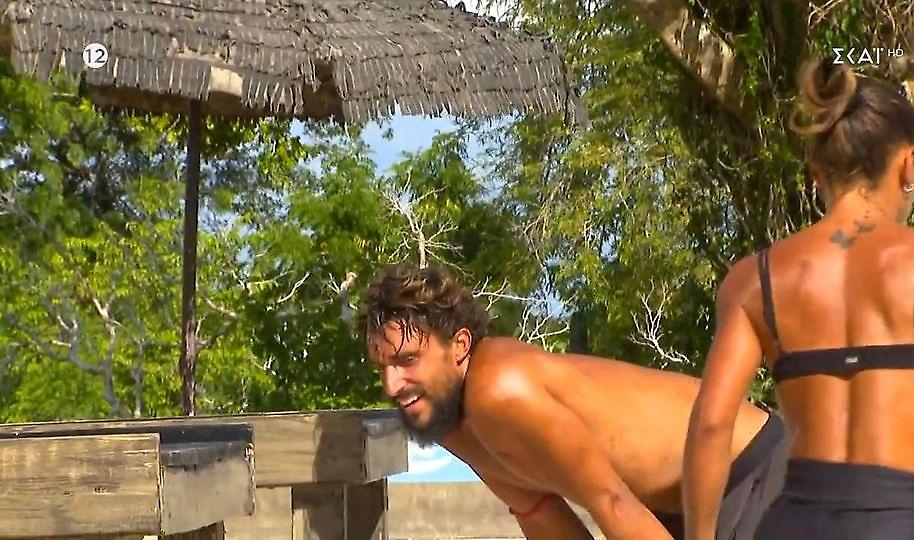 Survivor All Star - Ο Σάκης δεν αφήνει την Μαριαλένα να κερδίσει και εκείνη του κάνει μούτρα