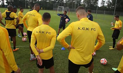 Η πρώτη προπόνηση της ΑΕΚ στην Ολλανδία (pics/video)