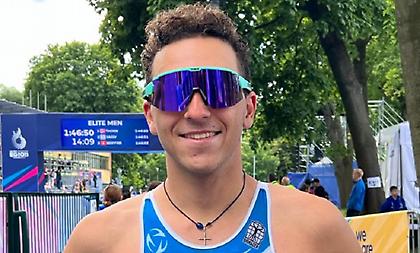 Πέμπτος ο 19χρονος Παναγιώτης Μπιτάδος στο τρίαθλο των Ευρωπαϊκών Αγώνων!