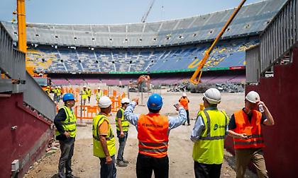 Εργοτάξιο το «Καμπ Νου» - Βίντεο της Μπαρτσελόνα από τις εργασίες ανακαίνισης του ιστορικού γηπέδου!