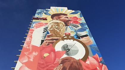 Μαγεία: Η τοιχογραφία του Μέσι στο Σάντα Φε ολοκληρώνεται και θα είναι η μεγαλύτερη στον κόσμο!