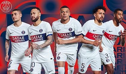 Παρί Σεν Ζερμέν: Παρουσίασε με τους... φευγάτους Εμπαπέ, Νεϊμάρ και Βέρατι την εκτός έδρας φανέλα