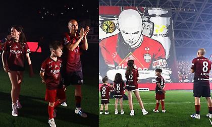 O συγκινητικός αποχαιρετισμός της Βίσελ Κόμπε στον Ινιέστα-Δάκρυσε ο σπουδαίος Ισπανός μέσος