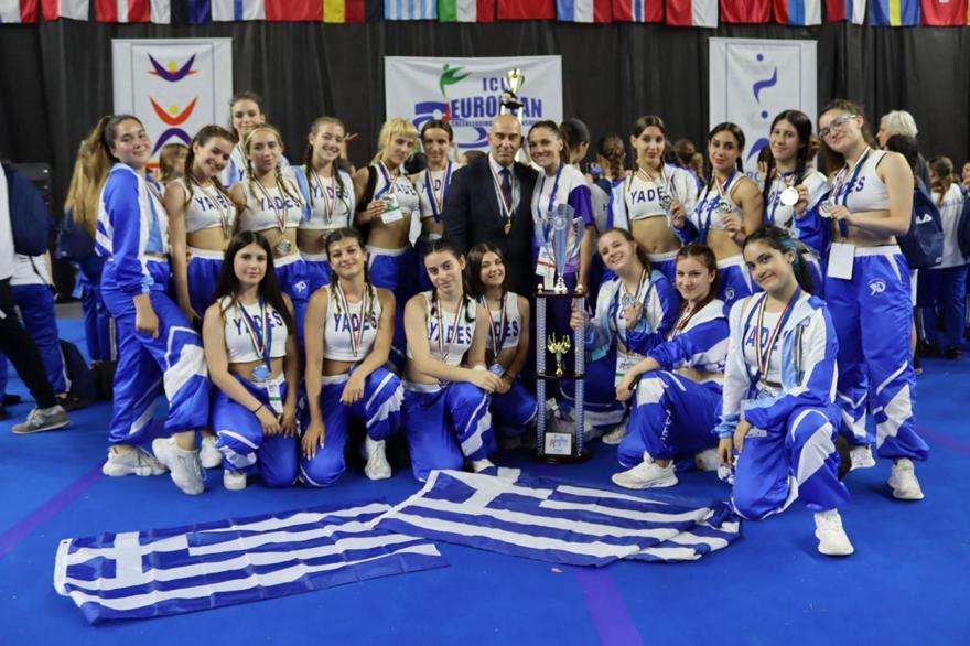 Ευρωπαϊκό πρωτάθλημα Cheerleading: Ρεκόρ μεταλλίων η Ελλάδα