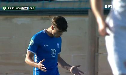 Άτυχος ο Σπυράκος, στο δοκάρι το σουτ του