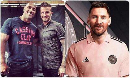 Τρελάθηκε με την έλευση του Μέσι στο Μαϊάμι ο The Rock: «Θα τον βλέπω κάθε μέρα»