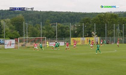 Προβάδισμα για τον Παναθηναϊκό με κοντινή κεφαλιά του Καλοσκάμη!