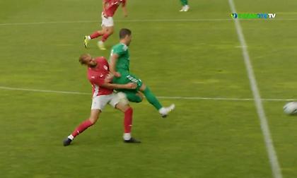 Ένταση στο φιλικό του Παναθηναϊκού με την ΤΣΣΚΑ μετά από σκληρό μαρκάρισμα στον Ρούμπεν