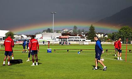 Ολυμπιακός: Φουλ μπάλα και ένταση, παρά τη σύντομη, αλλά έντονη βροχή!